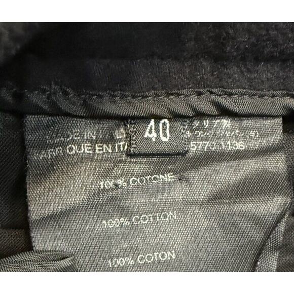 Helmut Lang Pants Soft Brushed Cotton Heavyweight Straight Leg 40 EU / 4 US S - Picture 15 of 16